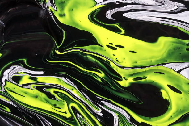 istock Abstract painting acrylic texture marble pattern .Abstract colorful painting background, wallpaper. Mixing paints. 1161431299
