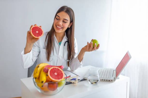 istock Weight loss and right nutrition concept. 1161433343
