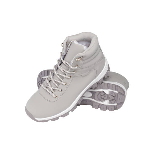 istock light gray shoes on a white background 1161437926