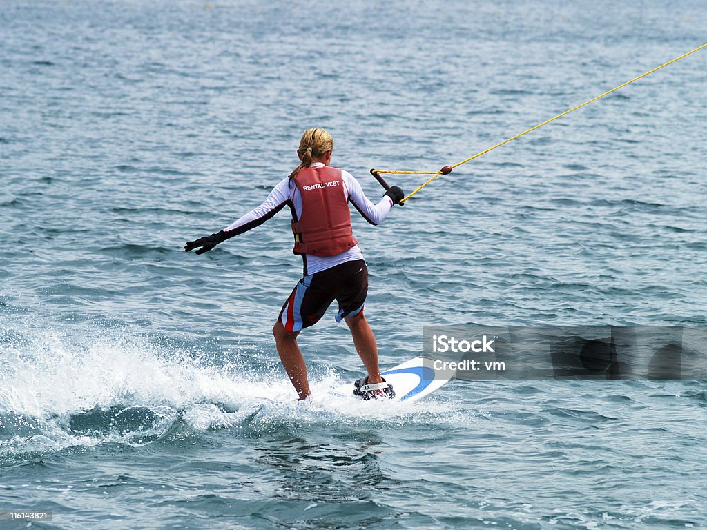 Wakeboarder - Foto de stock de Puxar royalty-free