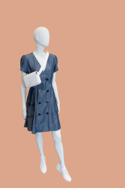 istock Full-length female mannequin. 1161438803