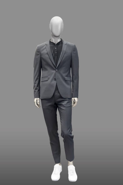 full-length male mannequin. - mannequin imagens e fotografias de stock