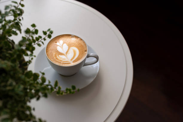 istock a cup of hot latte coffee 1161442129