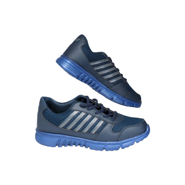 istock light blue sports shoes on a white background 1161442193