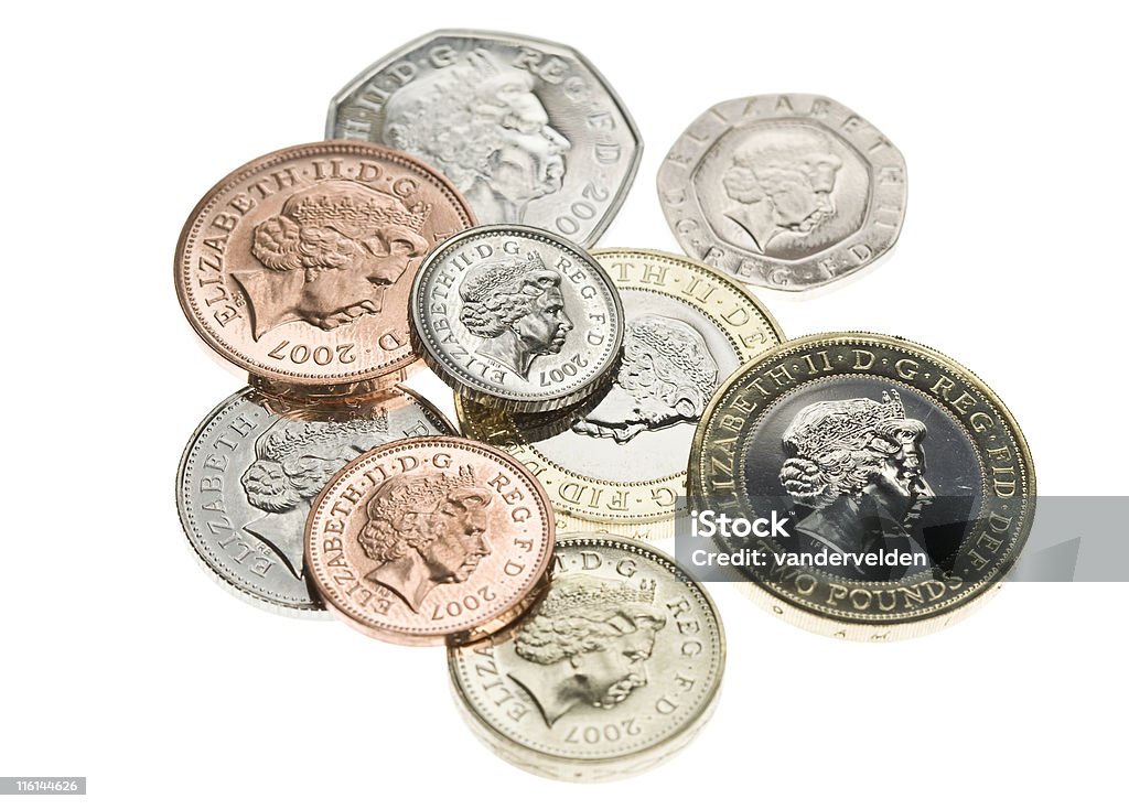 Neuen Münzen - Lizenzfrei 2007 Stock-Foto