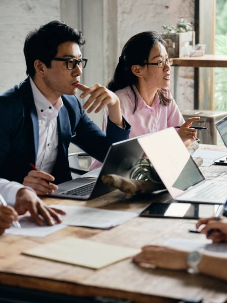 istock Professionals Working in a Co-working Space in Taipei Taiwan 1161449200