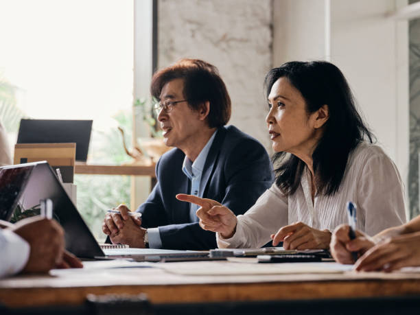 istock Professionals Working in a Co-working Space in Taipei Taiwan 1161450619