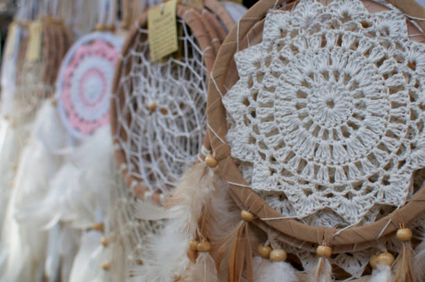 istock Many Dreamcatchers hanging at market stall 1161457437