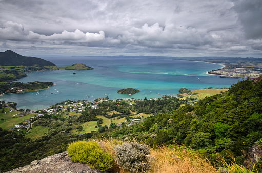 view from Mount Manaia, New Zealand