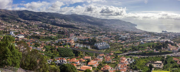 istock Views from Pico dos Barcelos in Funchal (Madeira, Portugal) 1161464955