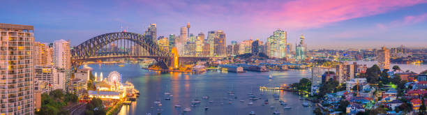 istock Downtown Sydney skyline in Australia 1161476288