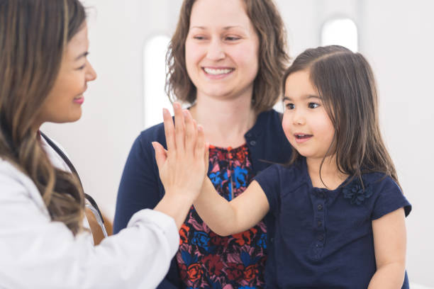 istock Young ethnic girl at the doctor's office 1161477021
