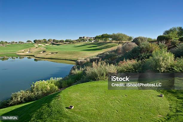 Photo libre de droit de Surélevée Tee Box banque d'images et plus d'images libres de droit de Adversité - Adversité, Arizona, Bunker