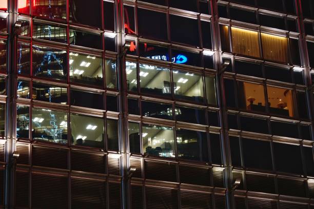 istock Business buildings in Central, Hong Kong 1161486489
