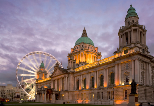The City Hall Belfast and the 'Belfast Eye'