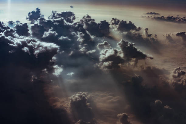 istock cloud and sky view from the window of an airplane 1161499995