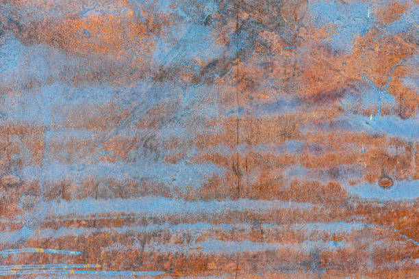 istock Metal texture with scratches and cracks which can be used as a background 1161513211