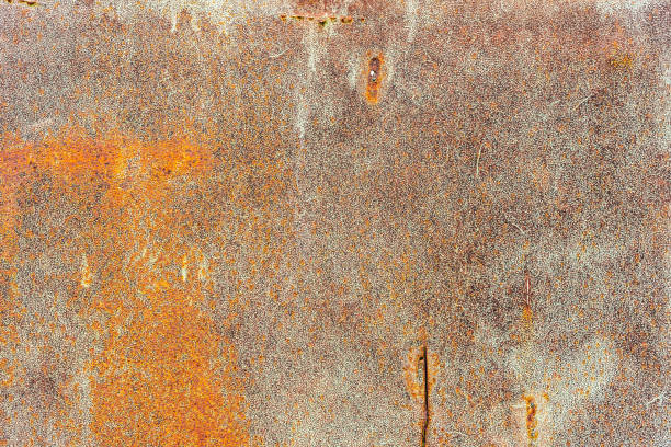istock Metal texture with scratches and cracks which can be used as a background 1161513274