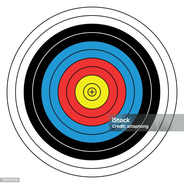 Target Empty Row Blank Arrow Target Blank Gun Target Paper Shooting Target Blank Target ...