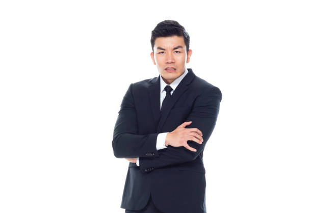 istock Handsome Asian / Chinese  businessman - worried 1161516923