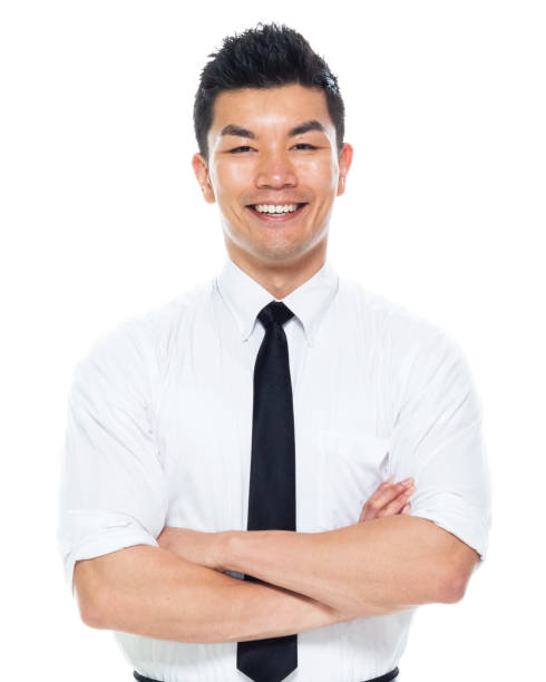istock Handsome Asian Businessman - arms crossed 1161517115