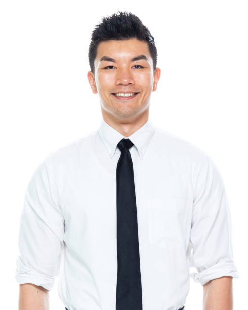 istock Handsome Asian Businessman - hands by side 1161517142