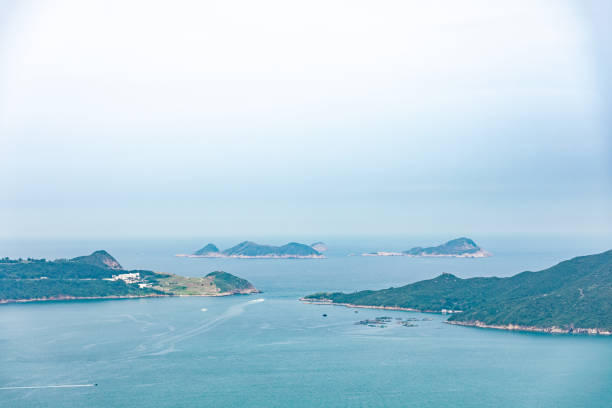 istock Clearwater bay, Hong Kong, from far away 1161528051