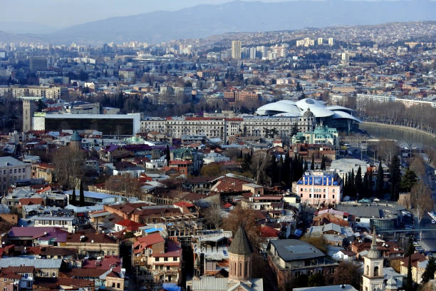 istock view of Tbilisi from a high point 1161530423