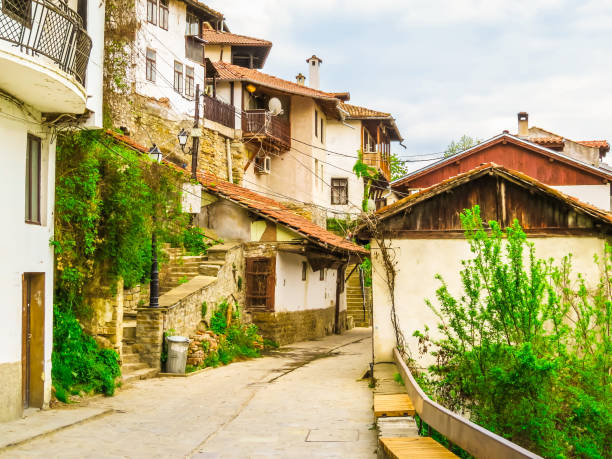 istock Ancient streets in the Old Town Veliko Tarnovo 1161530485