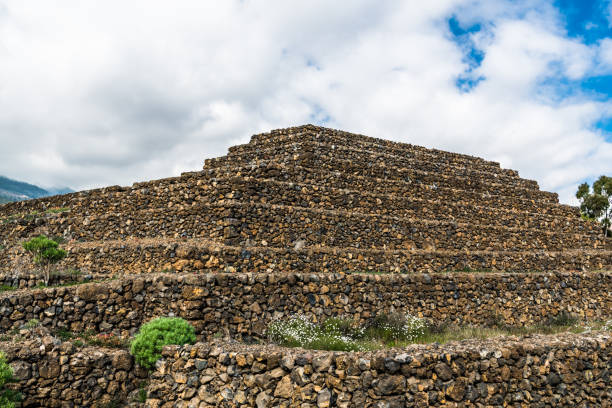 istock Stone pyramid of North American Indians 1161530686