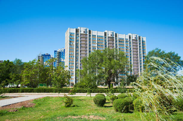 istock Brand new apartment building 1161532803