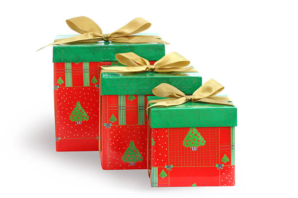istock Christmas Gifts / isolated / with hand made clipping path 116154707