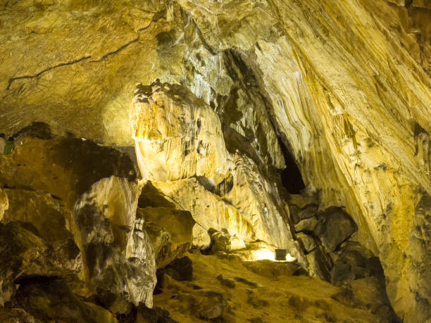 istock Inside Ialomitei cave, Bucegi mountains, Romania, Bucegi National Park 1161566560