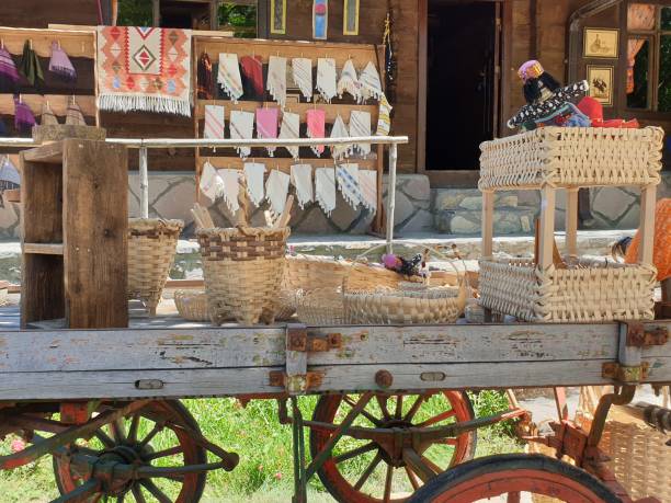 istock Traditional Turkish Handmade Baskets and Cloths 1161568171