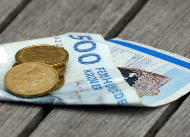 istock Danish 500 krone note and 20 kroner coins 1161570428