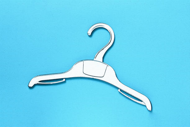 istock hook for hanging clothes, close-up hanger, clothes storage, illustration 1161580221