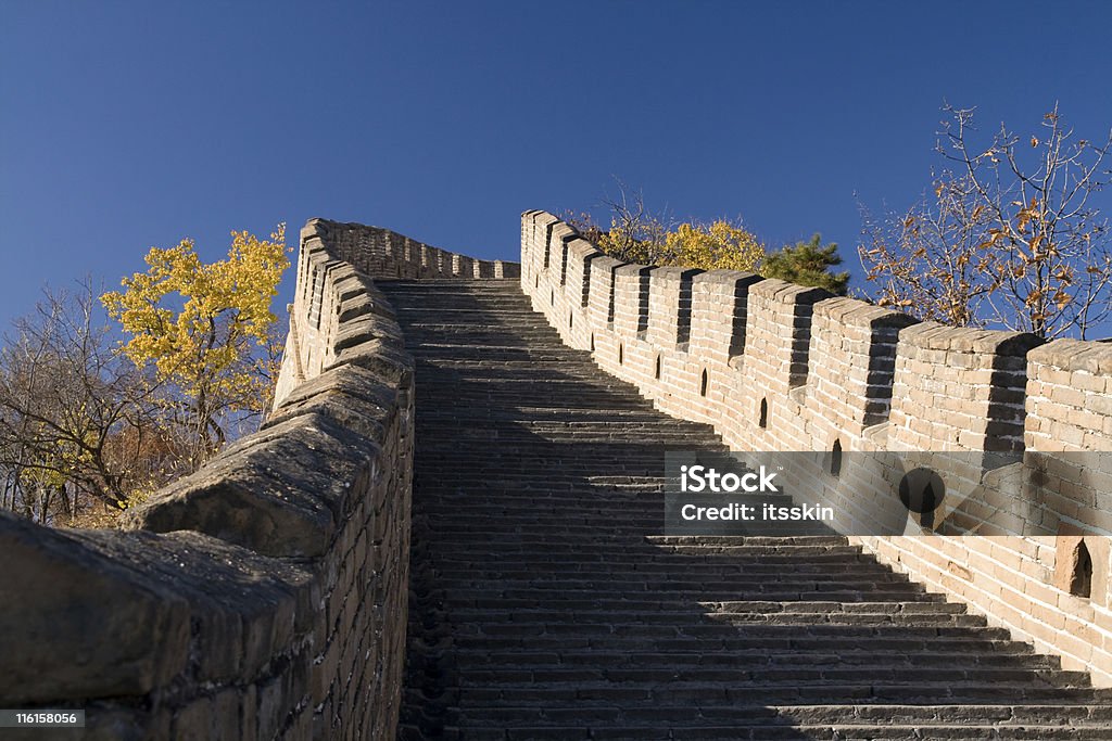 A Grande Muralha da China - Foto de stock de Antigo royalty-free