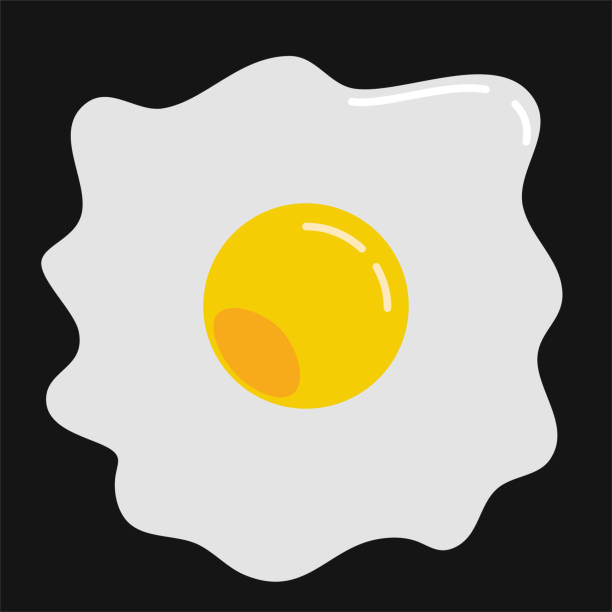 Sunny Side UP, egg illustration, png