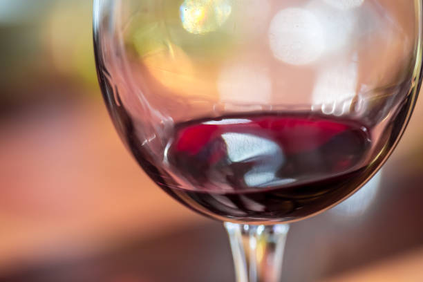 Close up of wine glass with red wine. Macro Close up of wine glass with red wine. Macro. chilean wine stock pictures, royalty-free photos & images