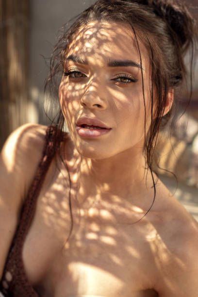 istock Beauty woman with summer look. 1161587721