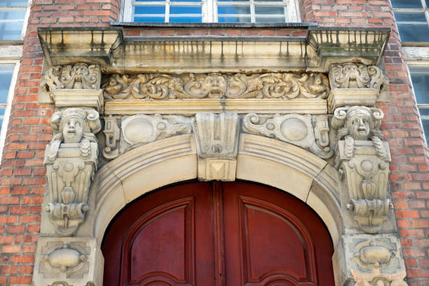 istock Stone bas-reliefs of Gdansk 1161593370