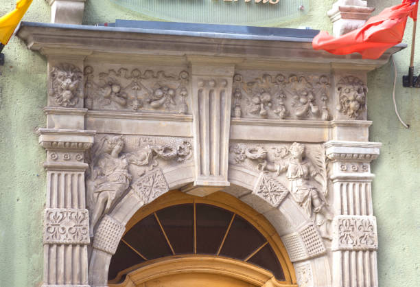 istock Stone bas-reliefs of Gdansk 1161593427