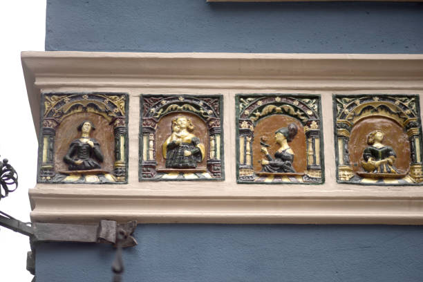 istock Stone bas-reliefs of Gdansk 1161593780