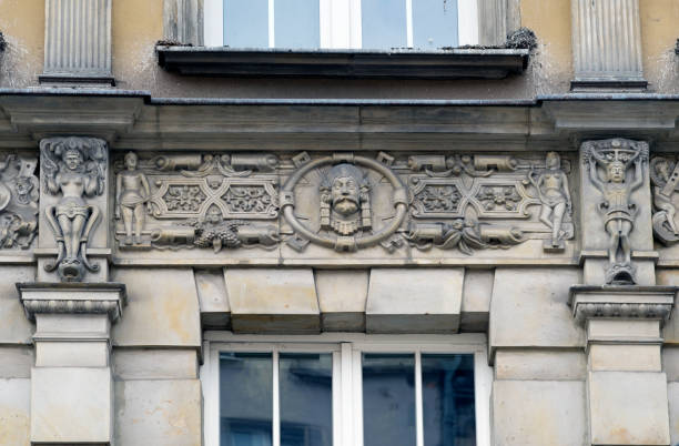 istock Stone bas-reliefs of Gdansk 1161594999