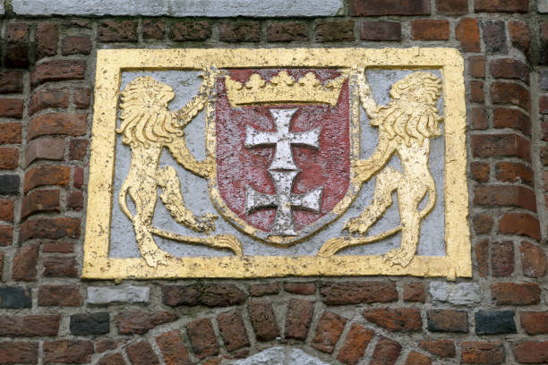 istock Stone bas-reliefs of Gdansk 1161595061