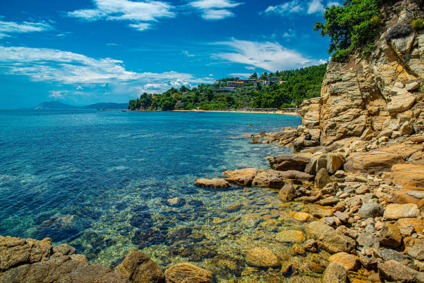 Image of the Greece island Skiathos  in the sunny day