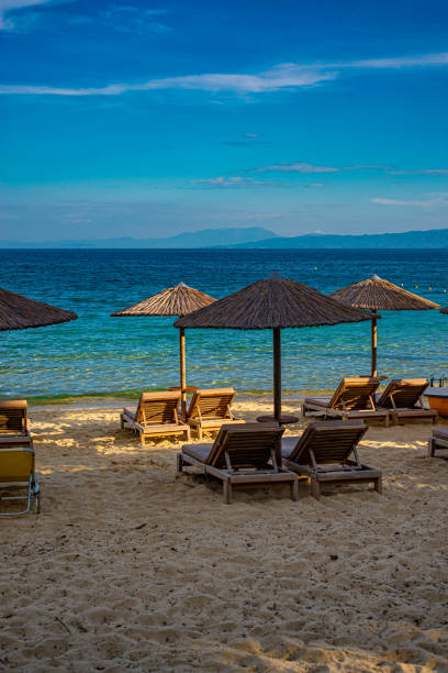 istock Greece island Skiathos beach in the sunny day 1161598908