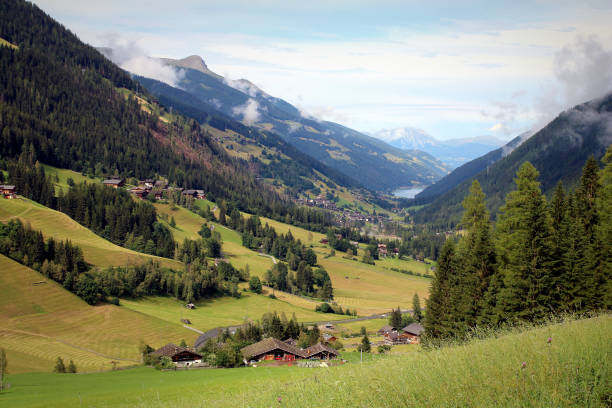 istock view of an alpine valley in summer 1161599856