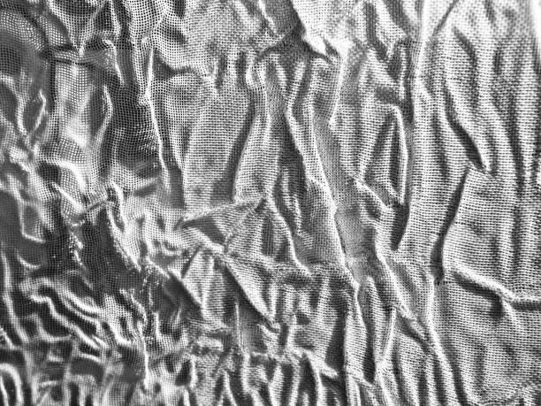 istock Wrinkled fabric in close-up (Picture No 02) 1161604133