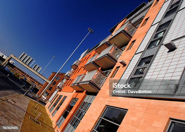 Foto de Os Apartamentos e mais fotos de stock de Apartamento - Apartamento, Arquitetura, Azul